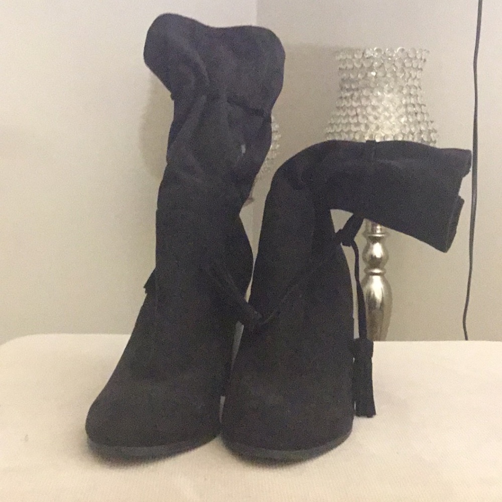 Suede Boots